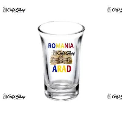 Arad romania, set 6 pahare shout, model 25bs